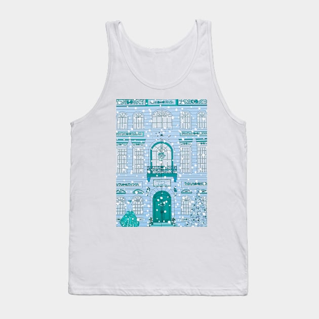 snowy Christmas in New York No. 4 Tank Top by asanaworld